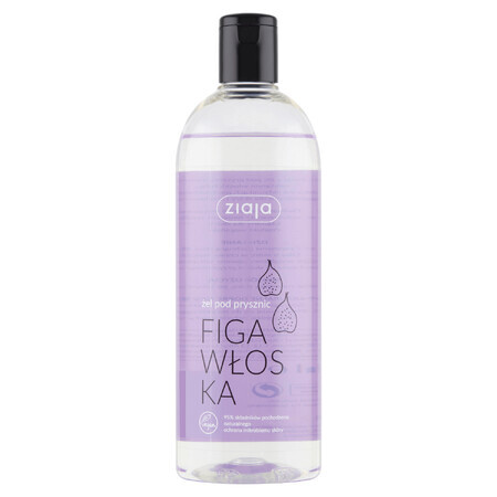 Ziaja Italian Fig, gel de duș, 500 ml