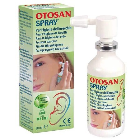 Otosan, spray hygiène des oreilles, 50 ml