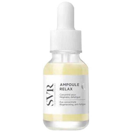 SVR Ampoule Relax, night eye serum, 15 ml