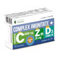 Complexe d&#39;immunit&#233; + Vitamine C 1000 mg + Zinc 25 mg + Vitamine D3 2000 UI, 30 comprim&#233;s, Remedia