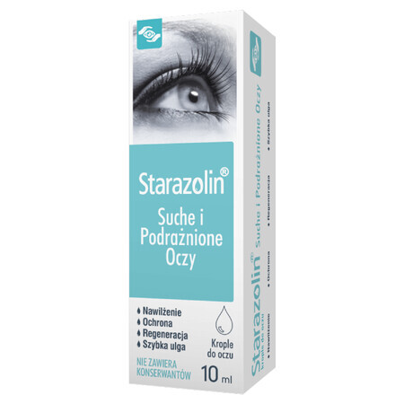 Starazolin Dry and irritated eyes, eye drops, 10 ml