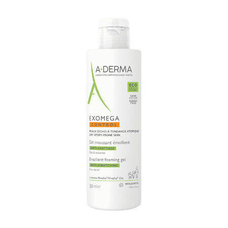 A-Derma Exomega Control Schaumiges Reinigungsgel 500 mlProduct Name: A-Derma Exomega Sanftes Reinigungsgel 500 ml.