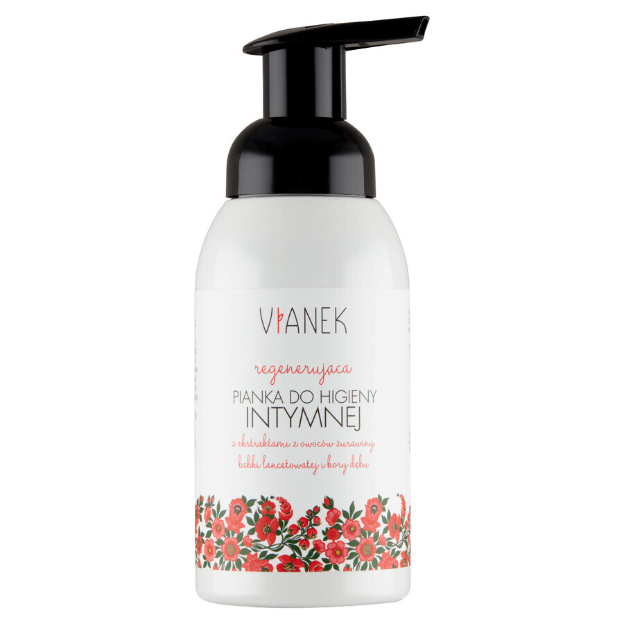 Vianek, mousse régénérante pour l&#39;hygiène intime, 300 ml