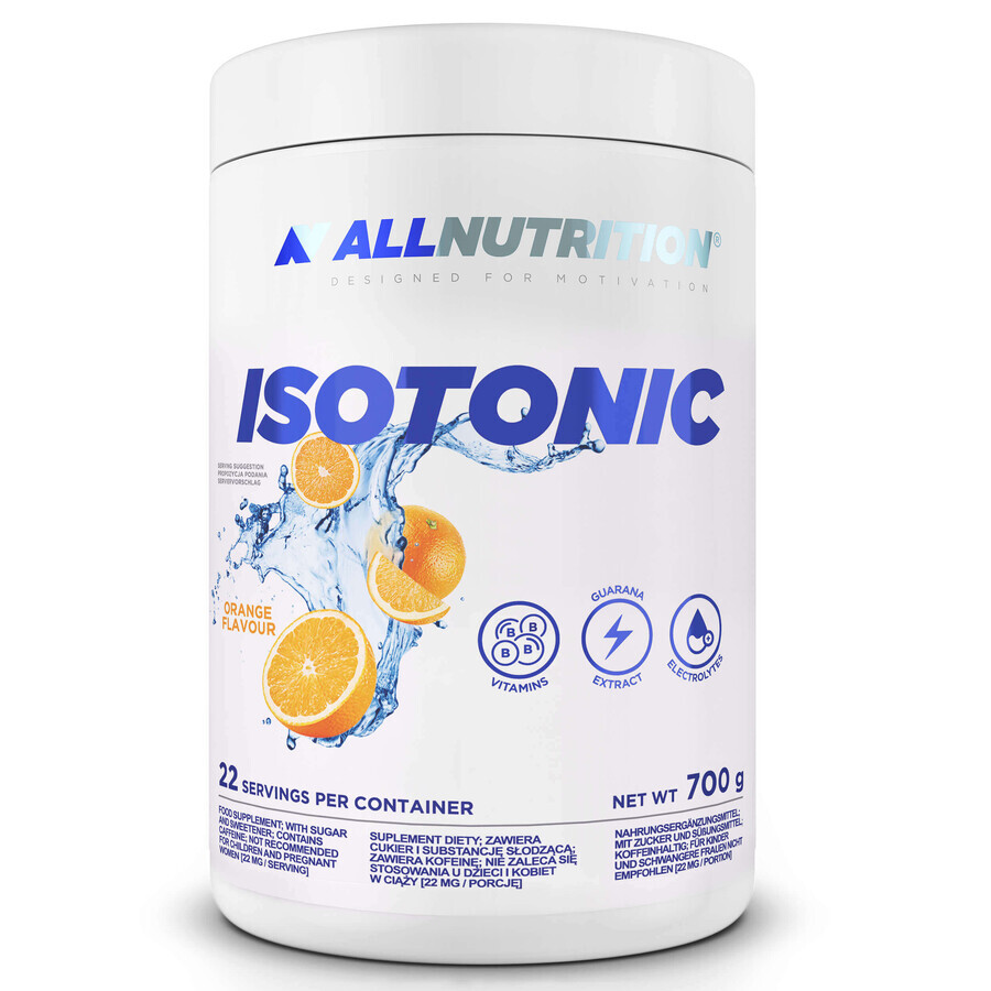 Allnutrition Isotonic, orange flavor, 700 g