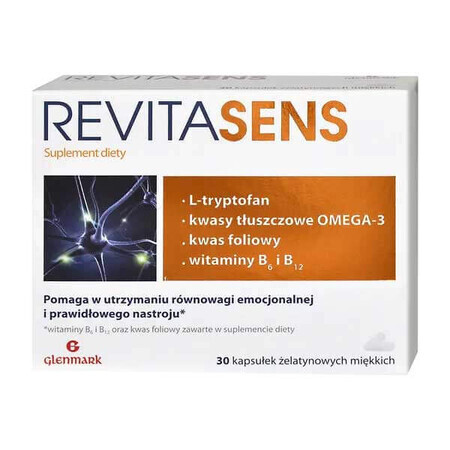 Revitasens, 30 capsules molles