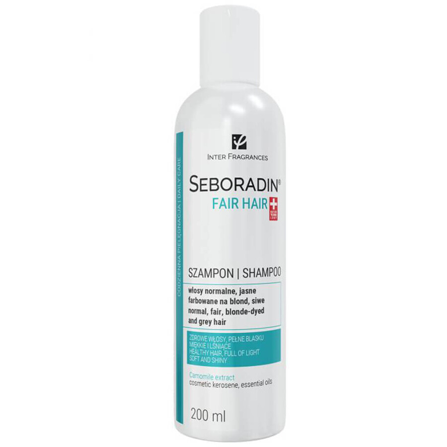 Seboradin, Shampoo Capelli Biondi, 200 ml - Lunga durata!