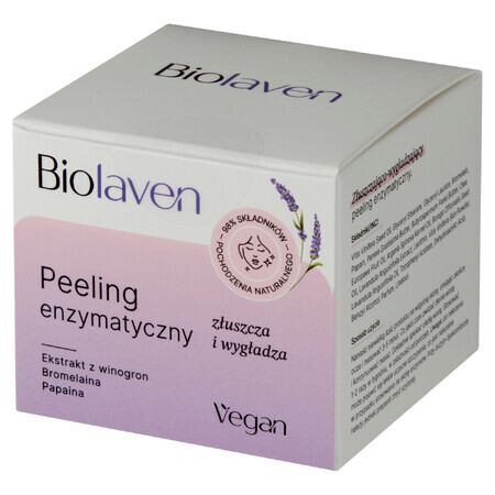 Biolaven, Exfoliant enzimatic pentru față, 45 ml