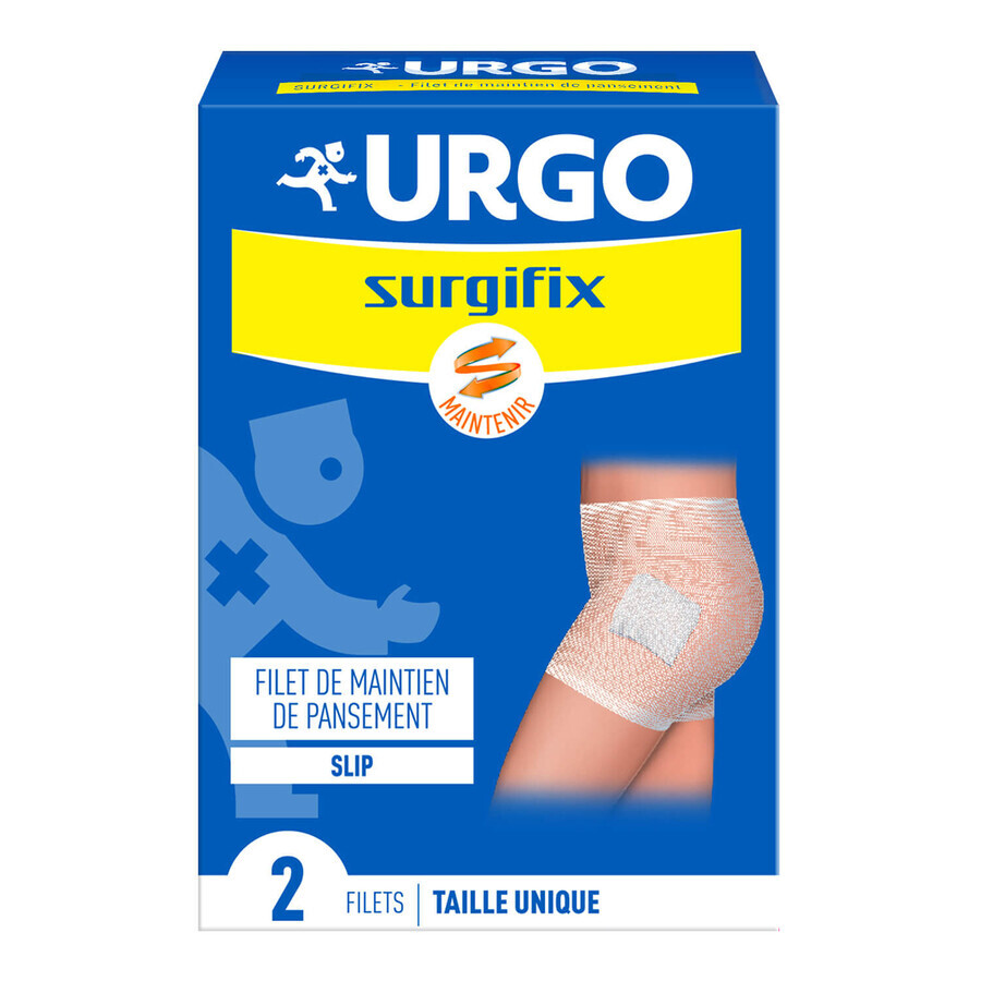 Urgo Surgifix, culotte post-partum, en maille, réutilisable, taille universelle, 2 pièces