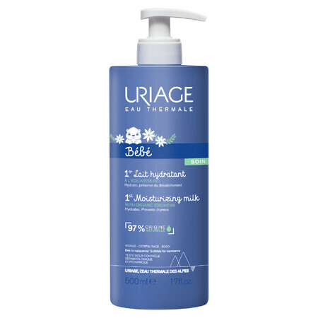 Lozione idratante per bambini Uriage Bebe, 500 ml