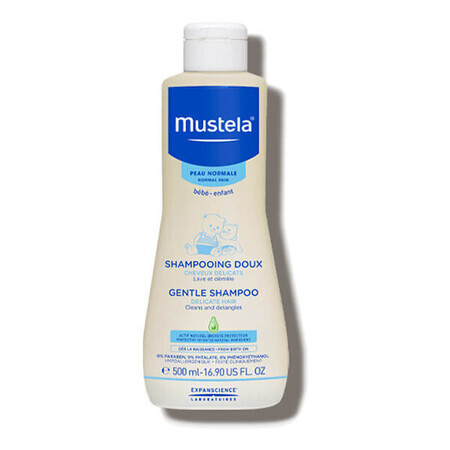 Mustela Bebe Enfant, Gentle shampoo for babies, from birth, normal skin, 500 ml