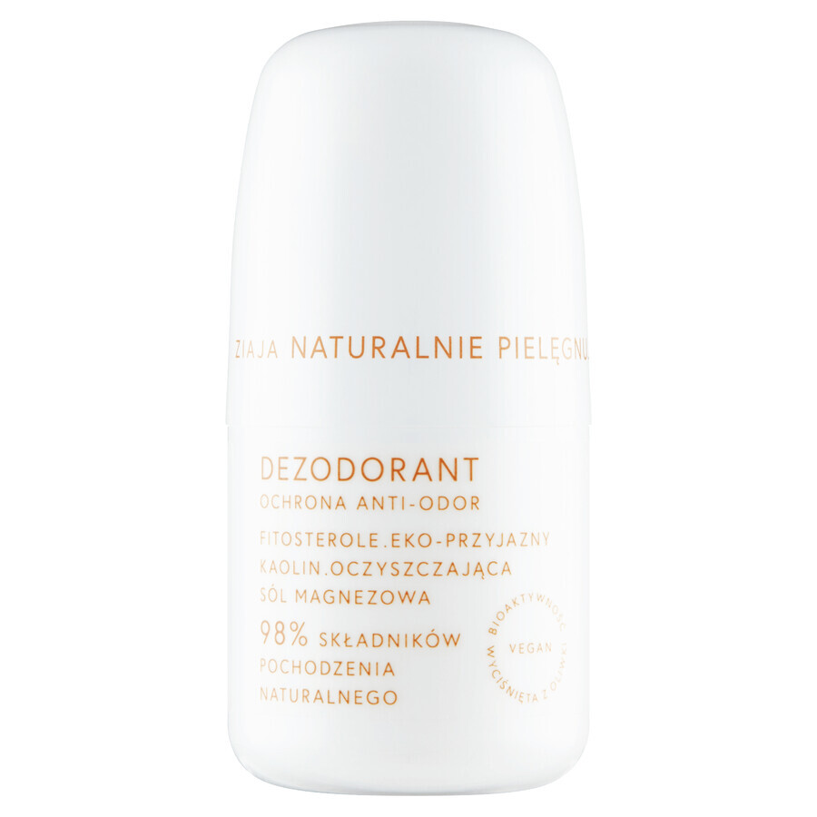 Ziaja Naturalnie Cultivate, déodorant, protection anti-odeurs, roll-on, 60 ml