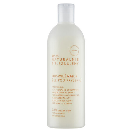 Ziaja Naturally Cultivate, gel douche rafraîchissant, 400 ml