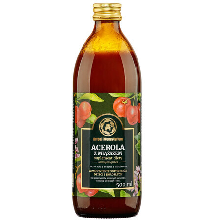 Naturale Bevanda Erbacea Monasterium - Sciroppo Acerola 500 ml