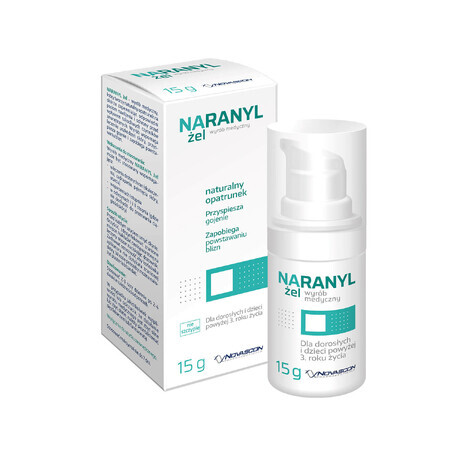 Naranyl, gel pour adultes et enfants de plus de 3 ans, à l&#39;argent, 15g