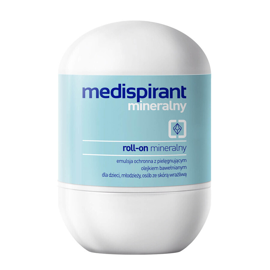 Medispirant Mineral, antisudorifique roll-on, 40 ml