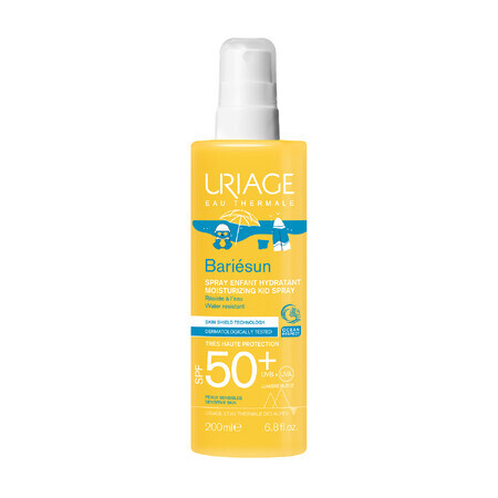 Uriage Bariesun, spray hydratant pour enfants, SPF 50+, 200 ml