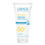 Uriage Bariesun, minerale crème voor gezicht en lichaam, overgevoelige huid, met intoleranties, SPF 50+, 100 ml