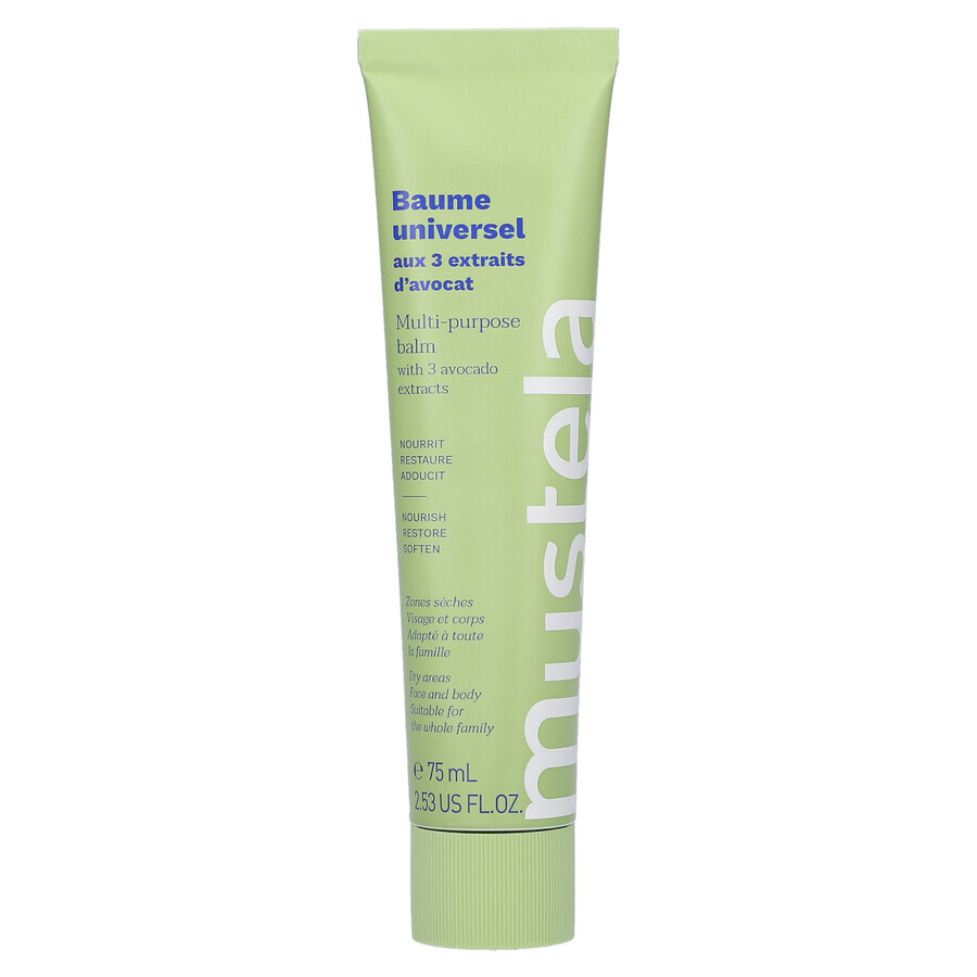 Mustela Bio, baume multifonctionnel aux 3 extraits d&#39;avocat, 75 ml