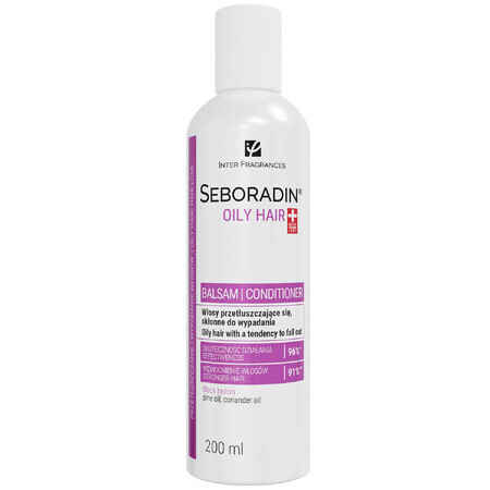 Seboradin Oily Hair, lozione per capelli grassi e tendenti alla caduta, 200 ml