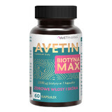 Avetin Biotyna Max, biotine 2500 µg, 60 gélules