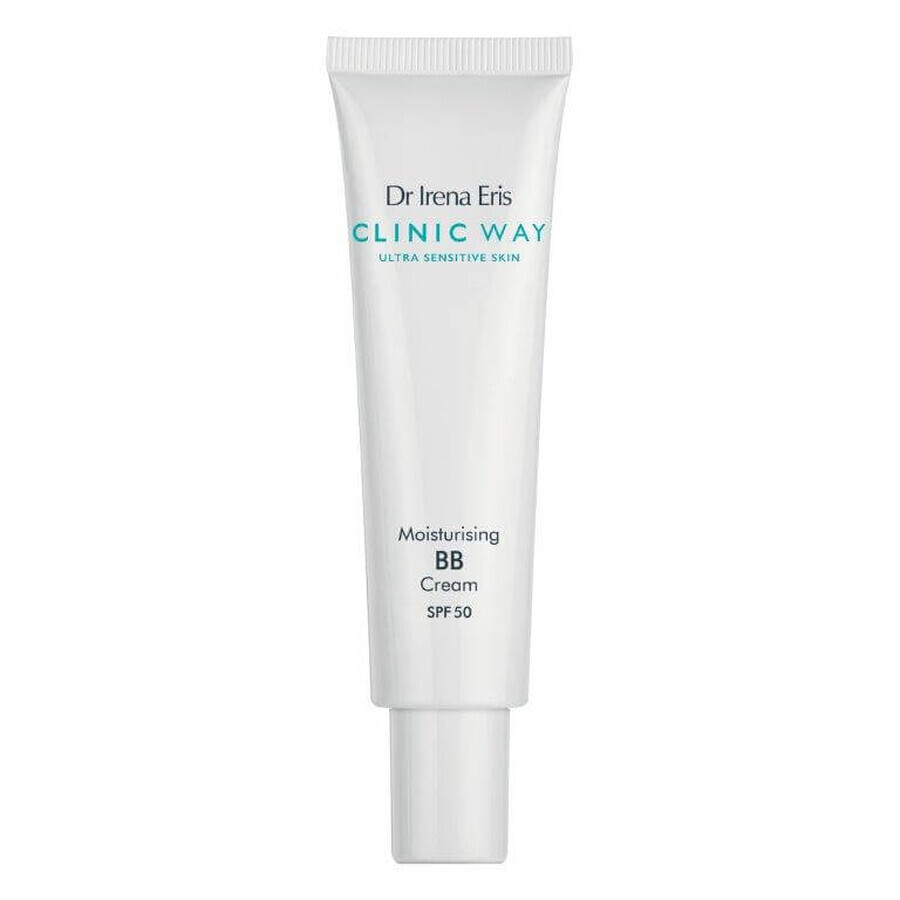 Dr Irena Eris Clinic Way, BB crème hydratante, beige moyen, SPF 50, 30 ml