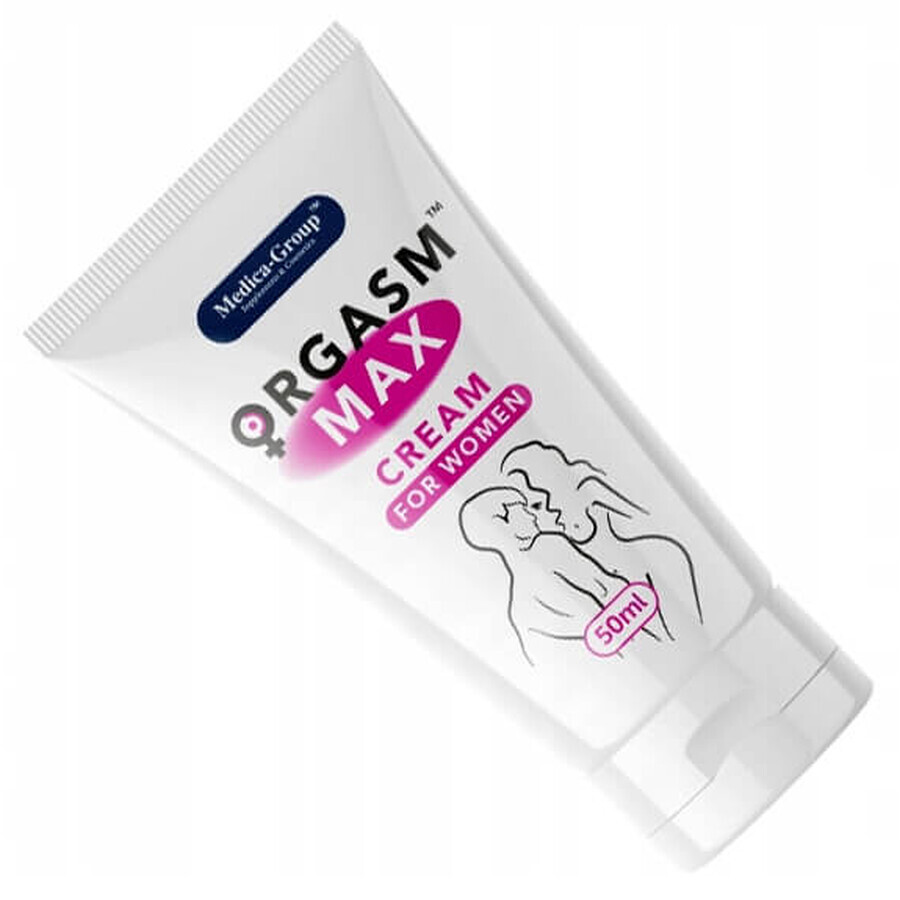 Medica-Group Orgasm Max Cream for Woman, crème intime qui améliore l&#39;orgasme, 50 ml