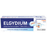 Elgydium Timer, dentifrice éducatif changeant de couleur, anti-caries, dès 3 ans, 50 ml