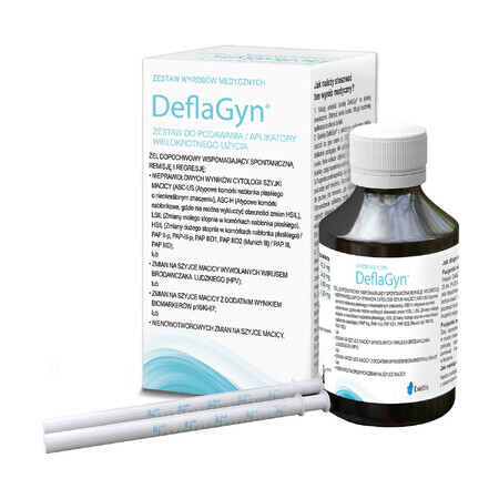 DeflaGyn, coffret gel vaginal, 150 ml + applicateur réutilisable, 2 pièces