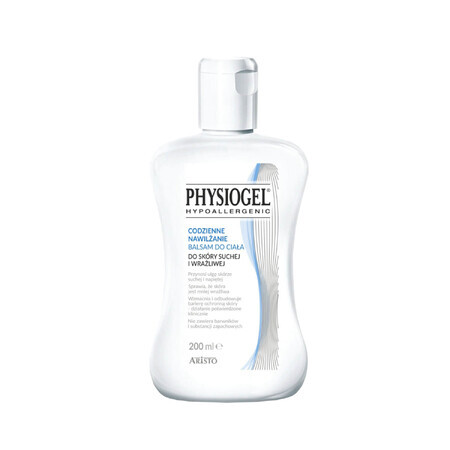 Physiogel Daily Moisturizing, bodylotion, droge en gevoelige huid, 200 ml