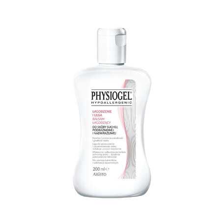 Physiogel Apaisant et Soulagement, baume apaisant, peaux sèches, irritées et hypersensibles, 200 ml