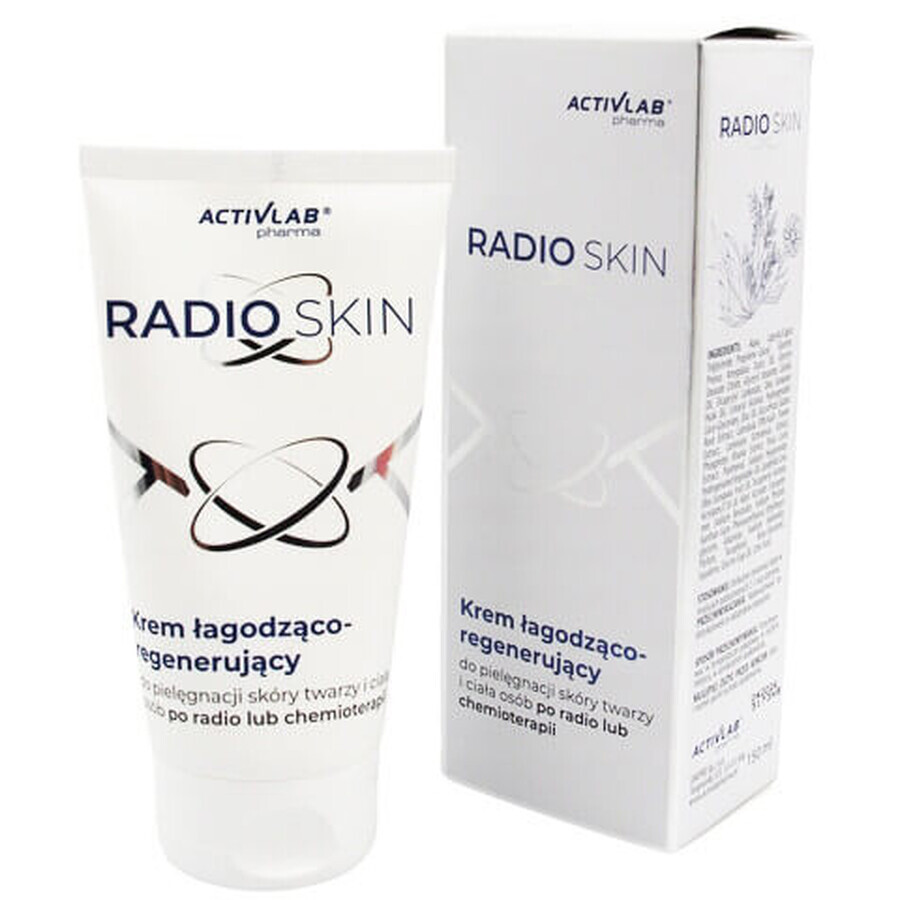 Activelab Pharma RadioSkin, Soothing and regenerating cream for face and body, after radio and chemotherapy, 150 ml