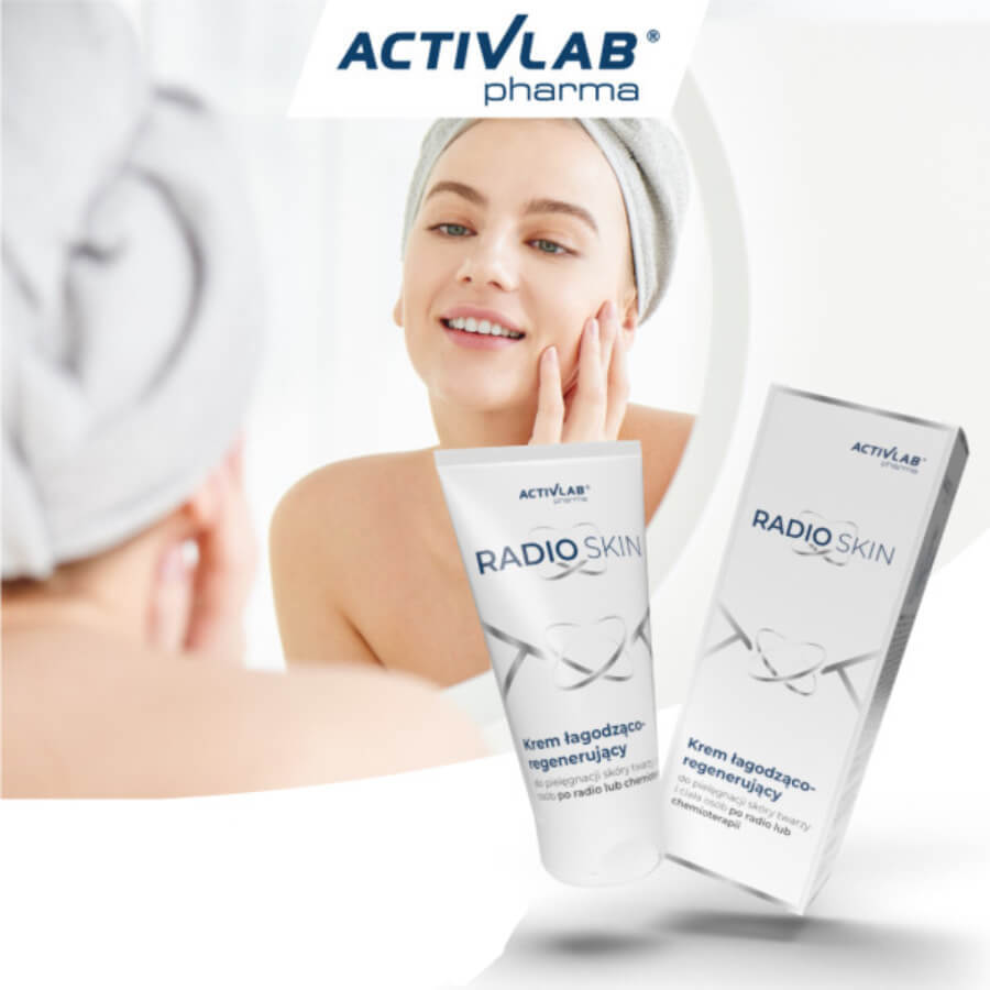 Activelab Pharma RadioSkin, Soothing and regenerating cream for face and body, after radio and chemotherapy, 150 ml