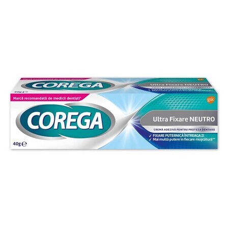 Neutro Corega Crème adhésive pour prothèses dentaires, 40 g, Gsk