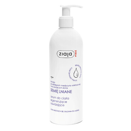 Ziaja MED, Siero Corpo Lino, 400 ml