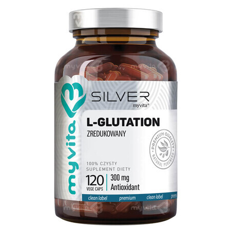 MyVita L-Glutathion réduit, 120 gélules végétales