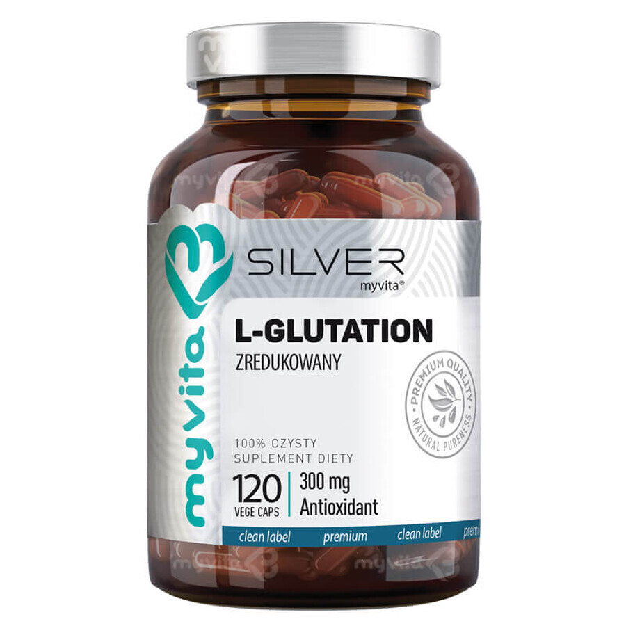 MyVita L-Glutathion réduit, 120 gélules végétales