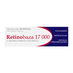 Retinobaza 17000, crème pharmaceutique à la vitamine A, 30 g