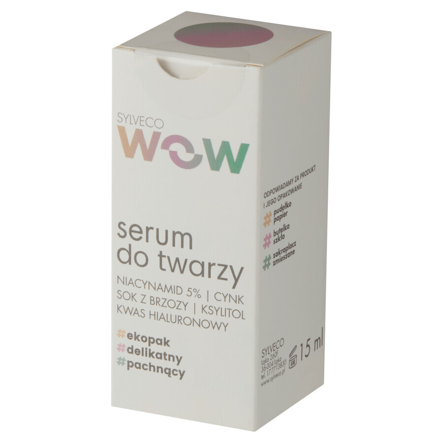 Sylveco WOW, sérum visage, 15 ml