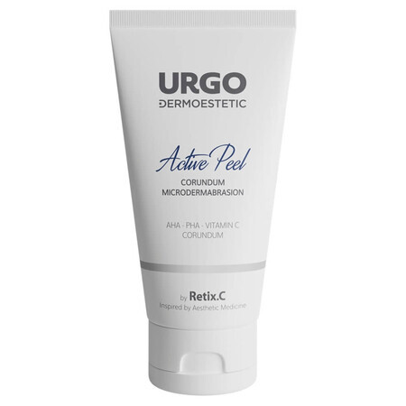 Urgo Dermoestetic, Microdermoabrasione di Corindone, Esfoliazione delicata e rivitalizzazione della pelle, 50 ml