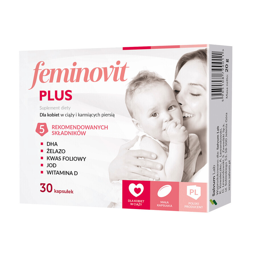 Féminovit Plus, 30 gélules