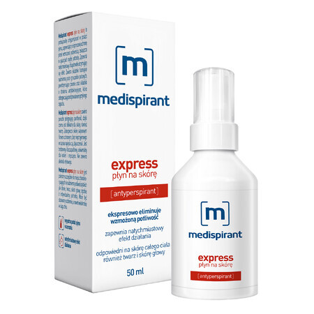 Medispirant Express Pyn na skór, 50 ml - Dugi termin wanoci!