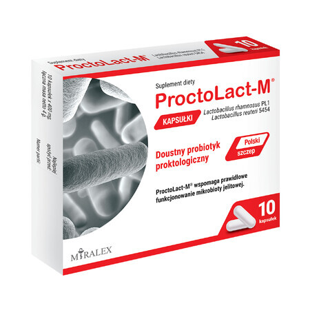 ProctoLact-M, 10 gélules