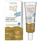 Flos-Lek Sun Care Photo Care, crème anti-taches ultra-légère, SPF 30, 30 ml