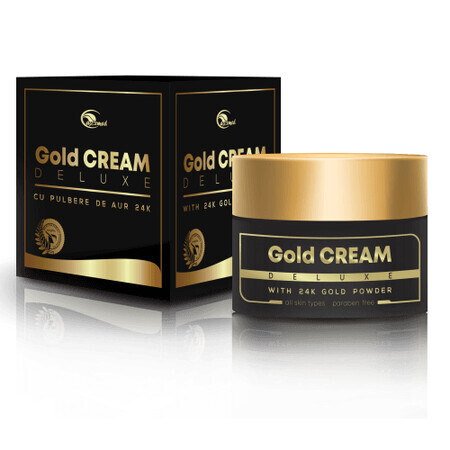 Gold Deluxe Crème anti-rides à l'extrait d'or, 50 ml, Ayurmed