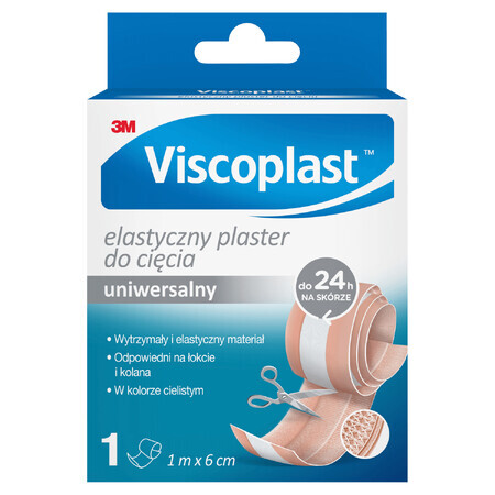 Viscoplast Enduit à découper flexible, beige, 1 mx 6 cm, 1 pièce