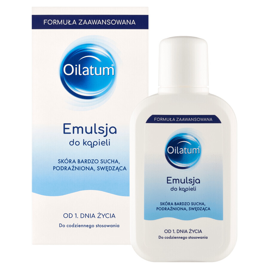 Oilatum Advanced Formula, émulsion de bain, dès 1 jour, 250 ml