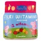 Gel&#233;es vitamin&#233;es Peppa Pig, saveur fruit, &#224; partir de 3 ans, 60 pi&#232;ces