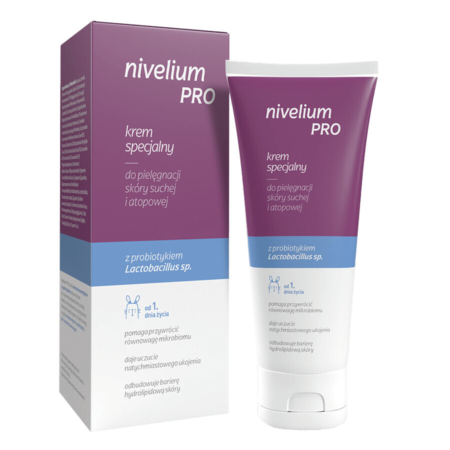 Nivelium Pro, crème spéciale pour le soin des peaux sèches et atopiques, 75 ml