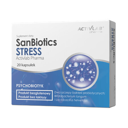 Activlab Pharma SanBiotics Stress, 20 capsules