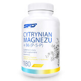 SFD Citrate de magnésium + B6 (P-5-P), 180 comprimés